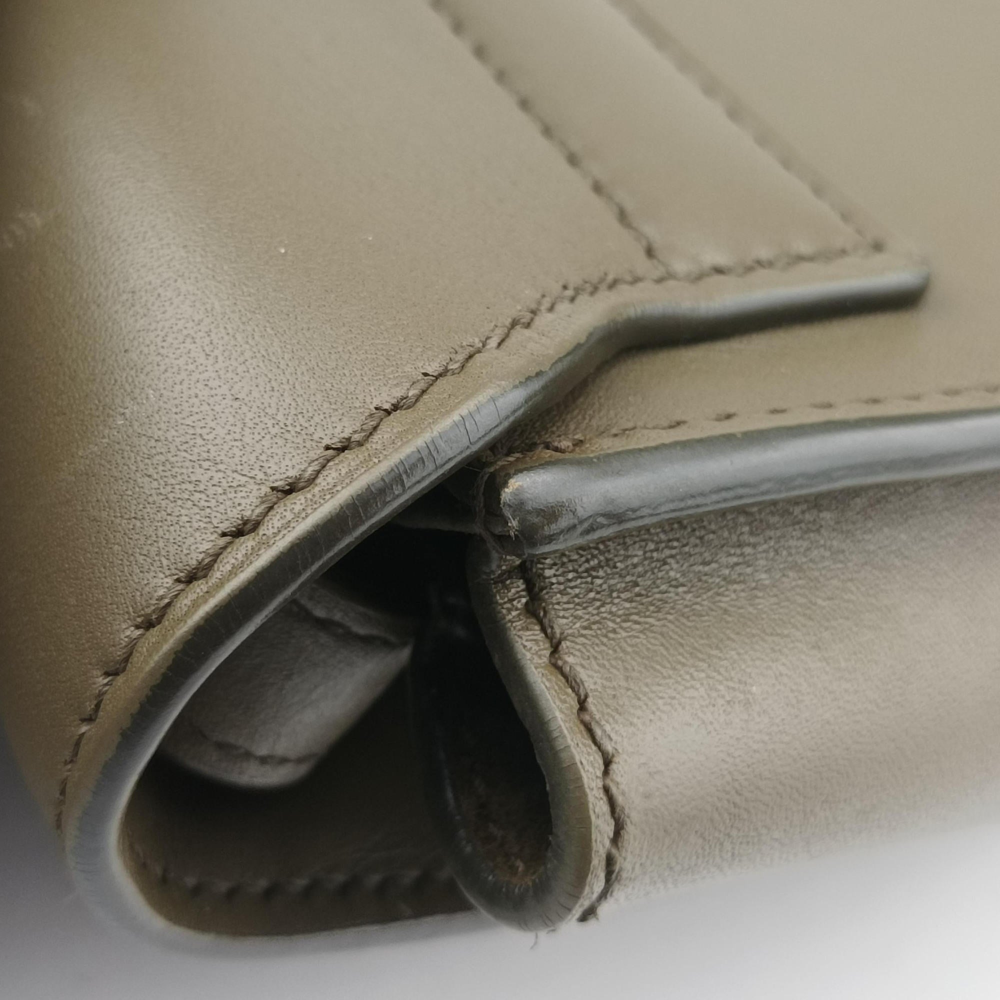 Vintage Yves Saint Laurent KAIA Green Leather 619740 shoulderbag | stylenewstar