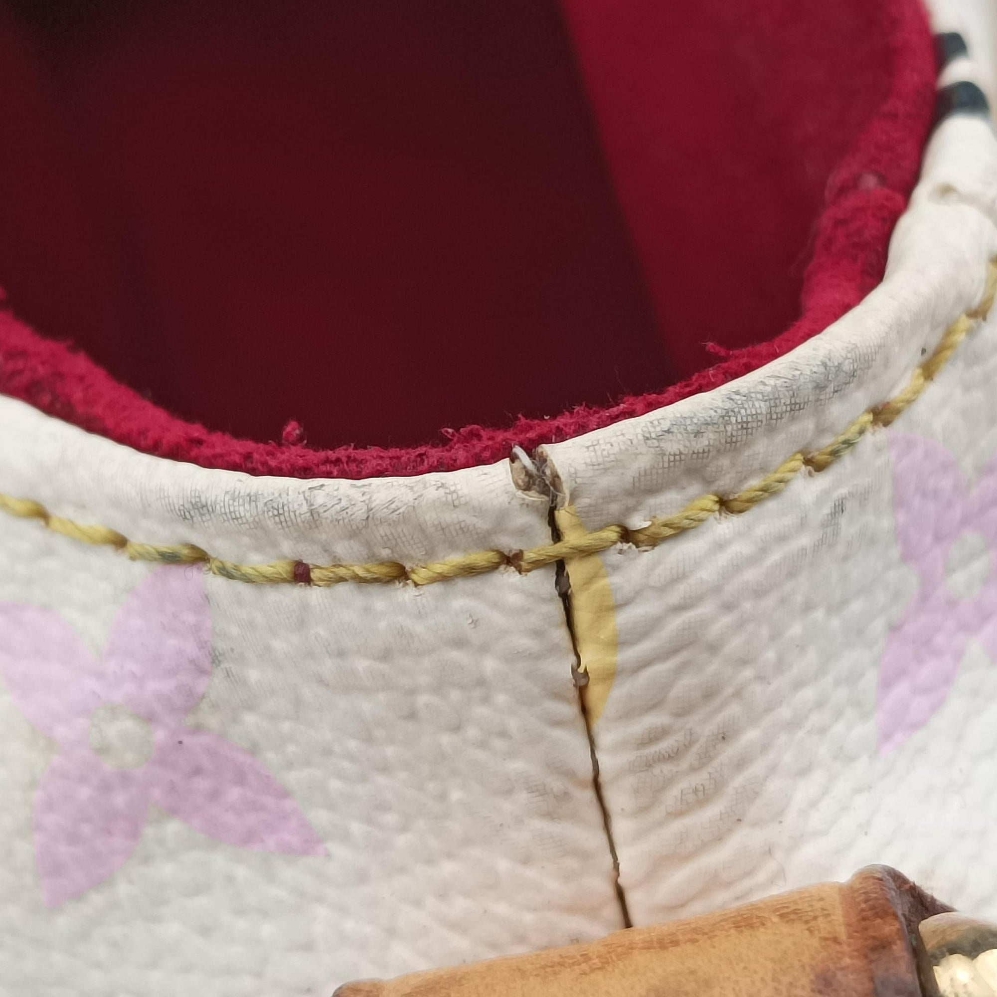 Vintage Louis Vuitton MARILYN white Monogram Multicolor M40127 shoulderbag | stylenewstar