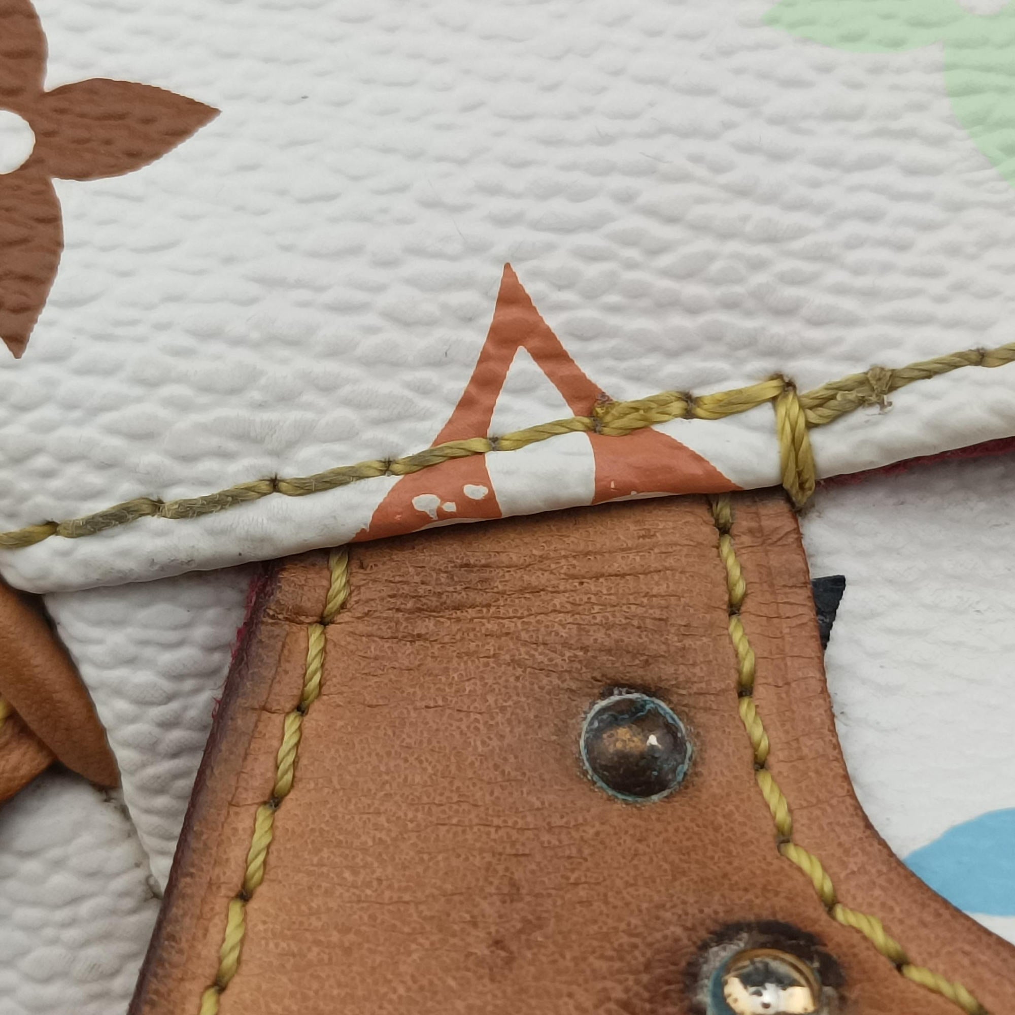 Vintage Louis Vuitton MARILYN white Monogram Multicolor M40127 shoulderbag | stylenewstar