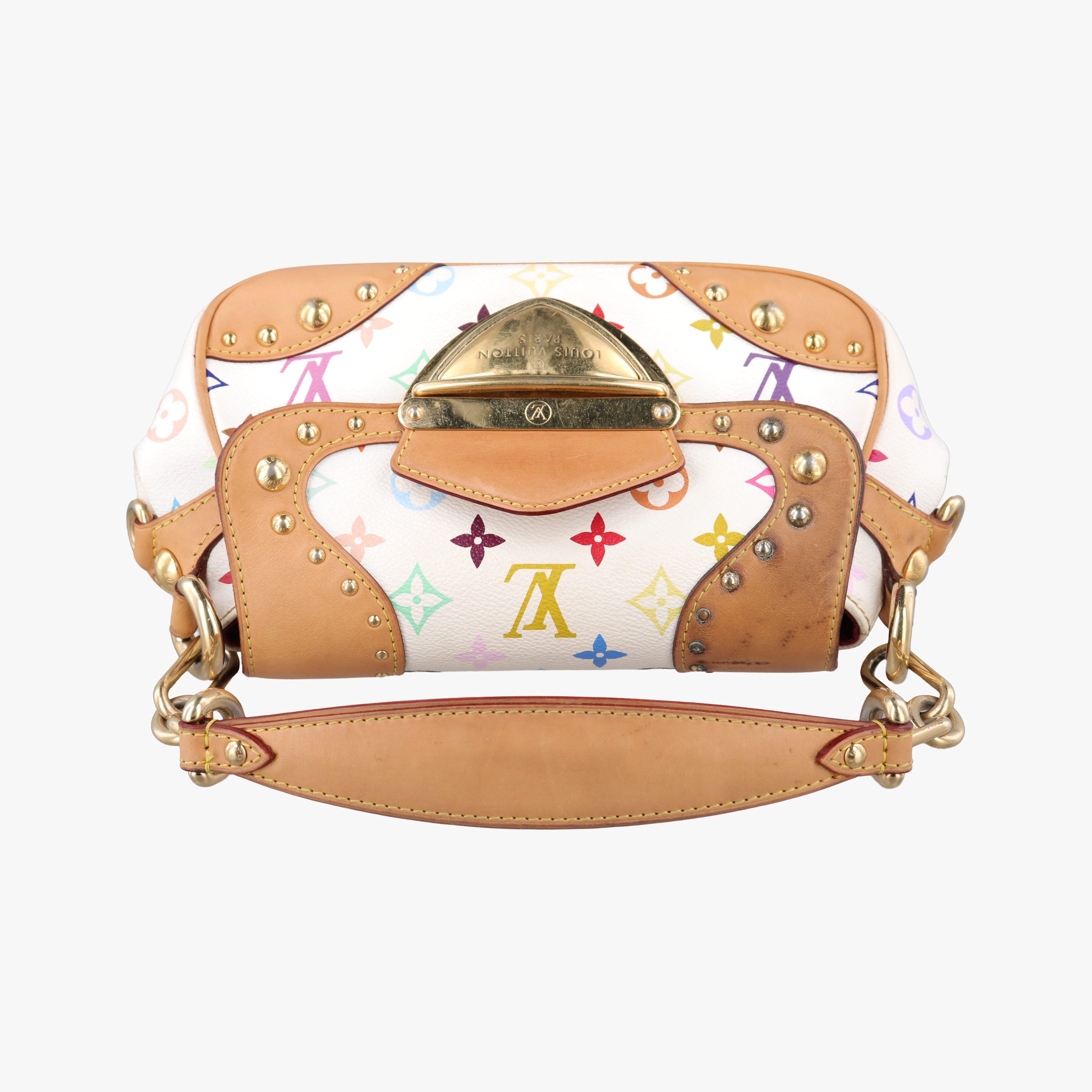 Vintage Louis Vuitton MARILYN white Monogram Multicolor M40127 shoulderbag | stylenewstar
