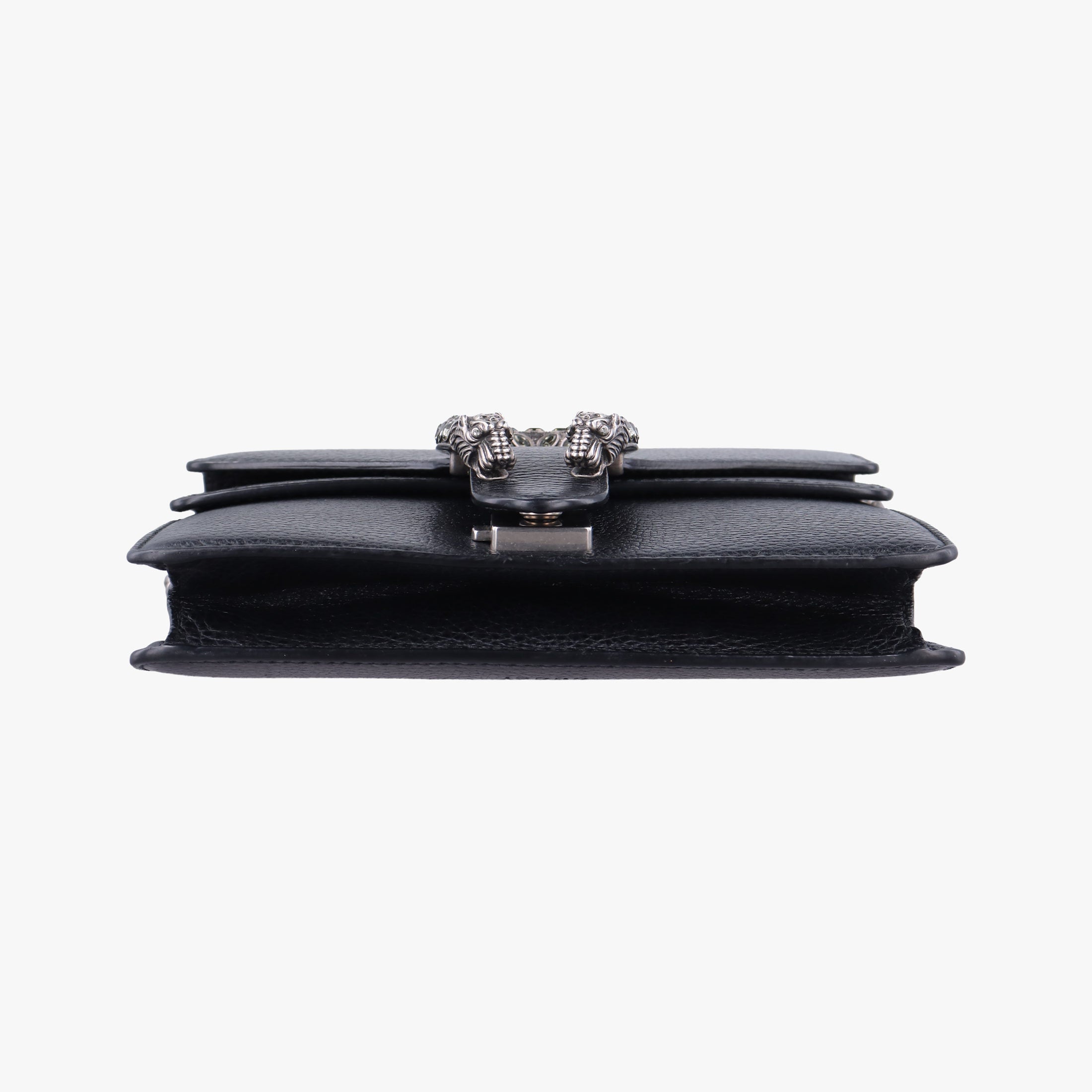 Pre-owned Gucci Dionysus Black Leather 421970 shoulderbag | stylenewstar