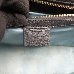 Pre-owned Gucci Sylvie Black×Multicolor Leather 524405 shoulderbag | stylenewstar