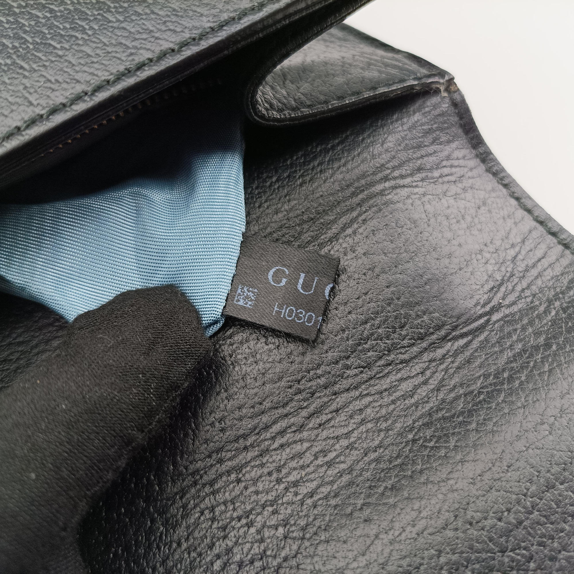 Pre-owned Gucci Sylvie Black×Multicolor Leather 524405 shoulderbag | stylenewstar