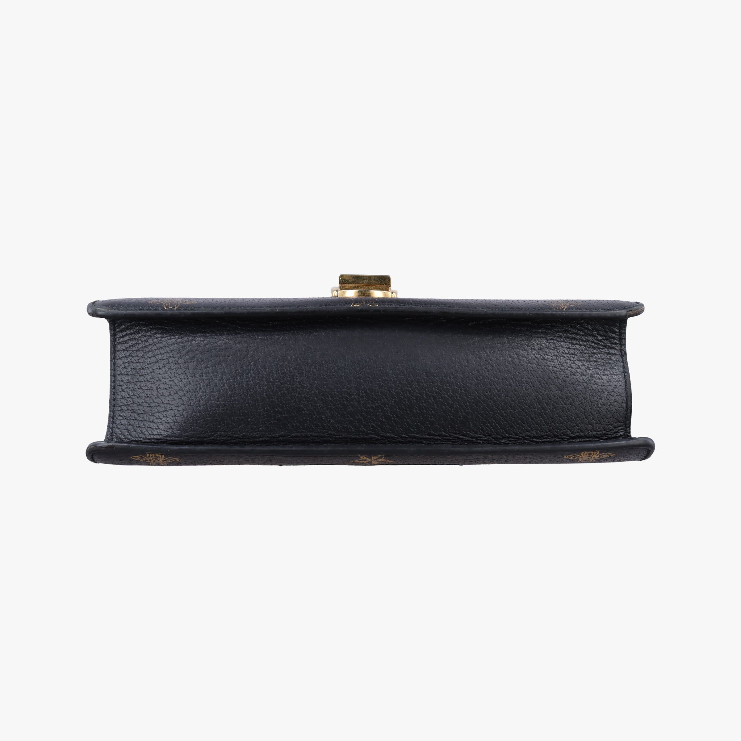 Pre-owned Gucci Sylvie Black×Multicolor Leather 524405 shoulderbag | stylenewstar