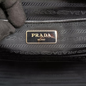 Pre-owned Prada Galleria Black SAFFIANO Leather BN2274 handbag | stylenewstar