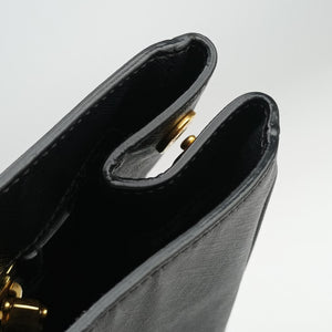 Pre-owned Prada Galleria Black SAFFIANO Leather BN2274 handbag | stylenewstar