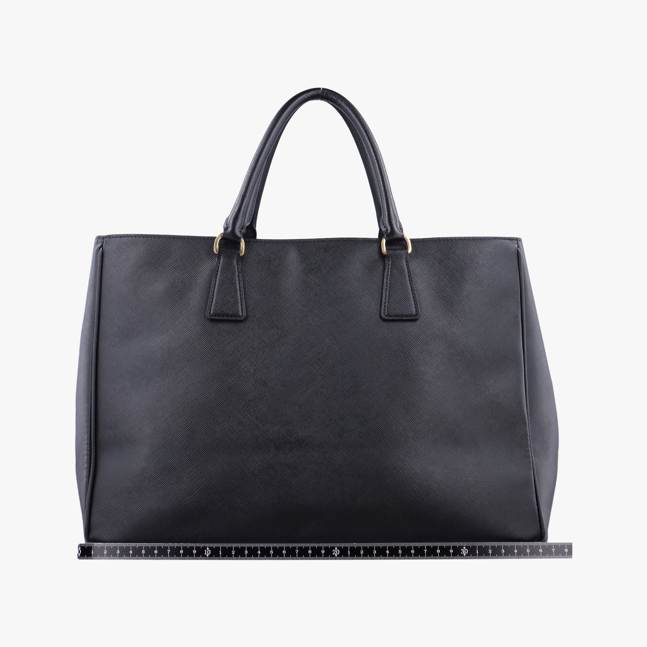 Pre-owned Prada Galleria Black SAFFIANO Leather BN2274 handbag | stylenewstar