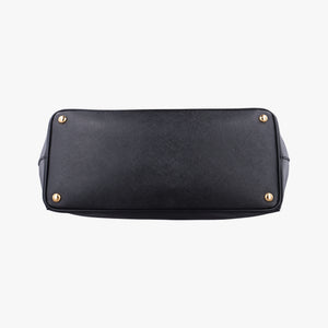 Pre-owned Prada Galleria Black SAFFIANO Leather BN2274 handbag | stylenewstar