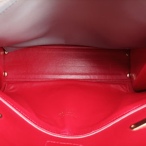 Pre-owned Ferragamo Gancini Juliet Grey leather  handbag | stylenewstar