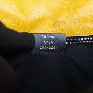Pre-owned Fendi Flap Expand Yellow Leather 7M0299 shoulderbag | stylenewstar