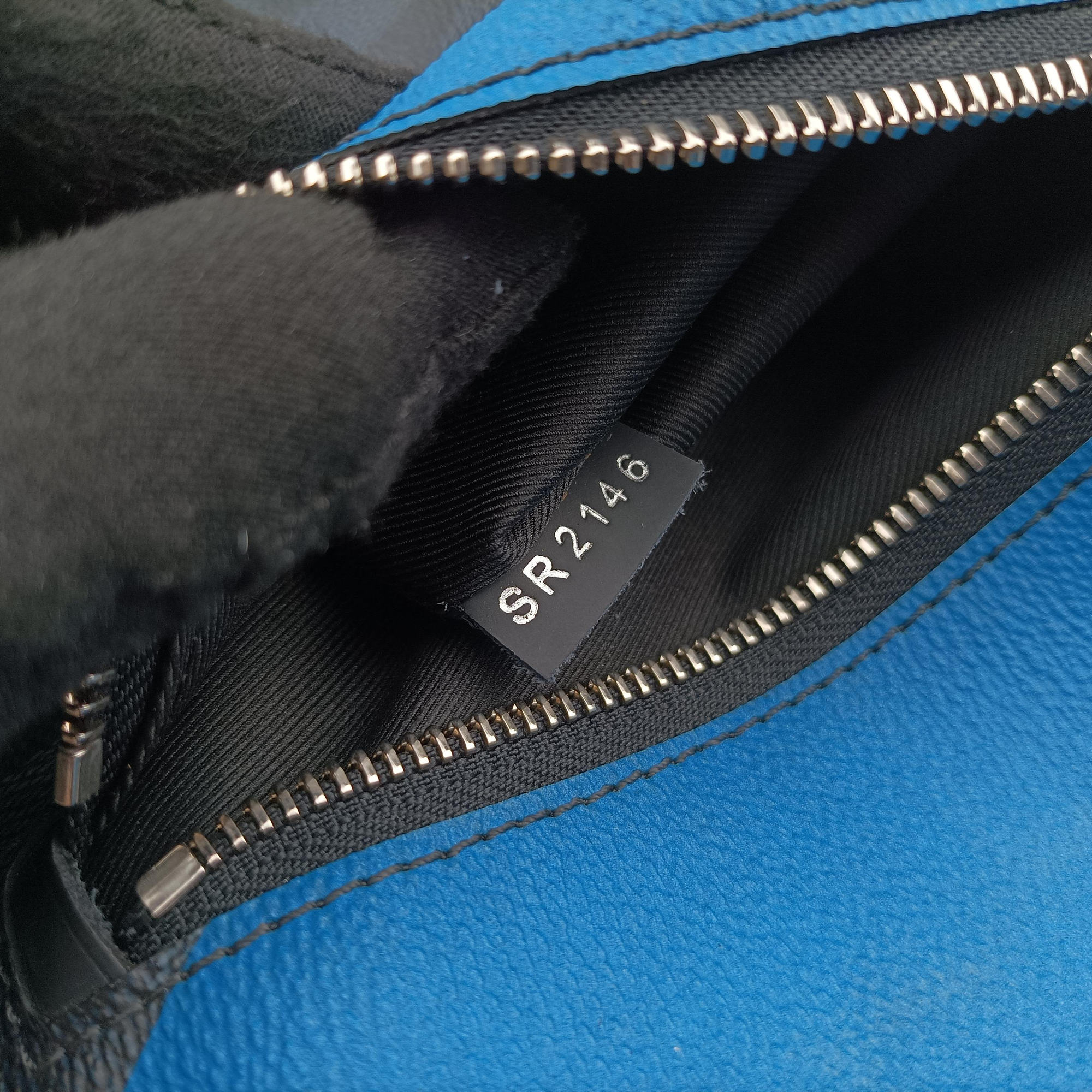 Pre-owned Louis Vuitton Mick PM America's Cup Limited Damier Cobalt × Tri-Color Coated Canvas × Leather N41639 shoulderbag | stylenewstar