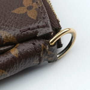 Pre-owned Louis Vuitton MULTI POCHETTE ACCESSOIRES MARRON×ROSE CLAIRE Monogram Canvas M44840 shoulderbag | stylenewstar