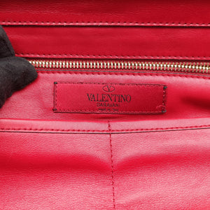 Vintage Valentino Rockstud Red Leather  shoulderbag | stylenewstar