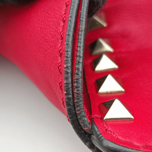 Vintage Valentino Rockstud Red Leather  shoulderbag | stylenewstar