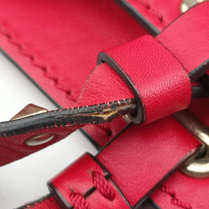 Vintage Valentino Rockstud Red Leather  shoulderbag | stylenewstar
