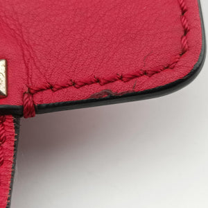 Vintage Valentino Rockstud Red Leather  shoulderbag | stylenewstar
