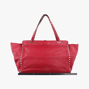 Vintage Valentino Rockstud Red Leather  shoulderbag | stylenewstar