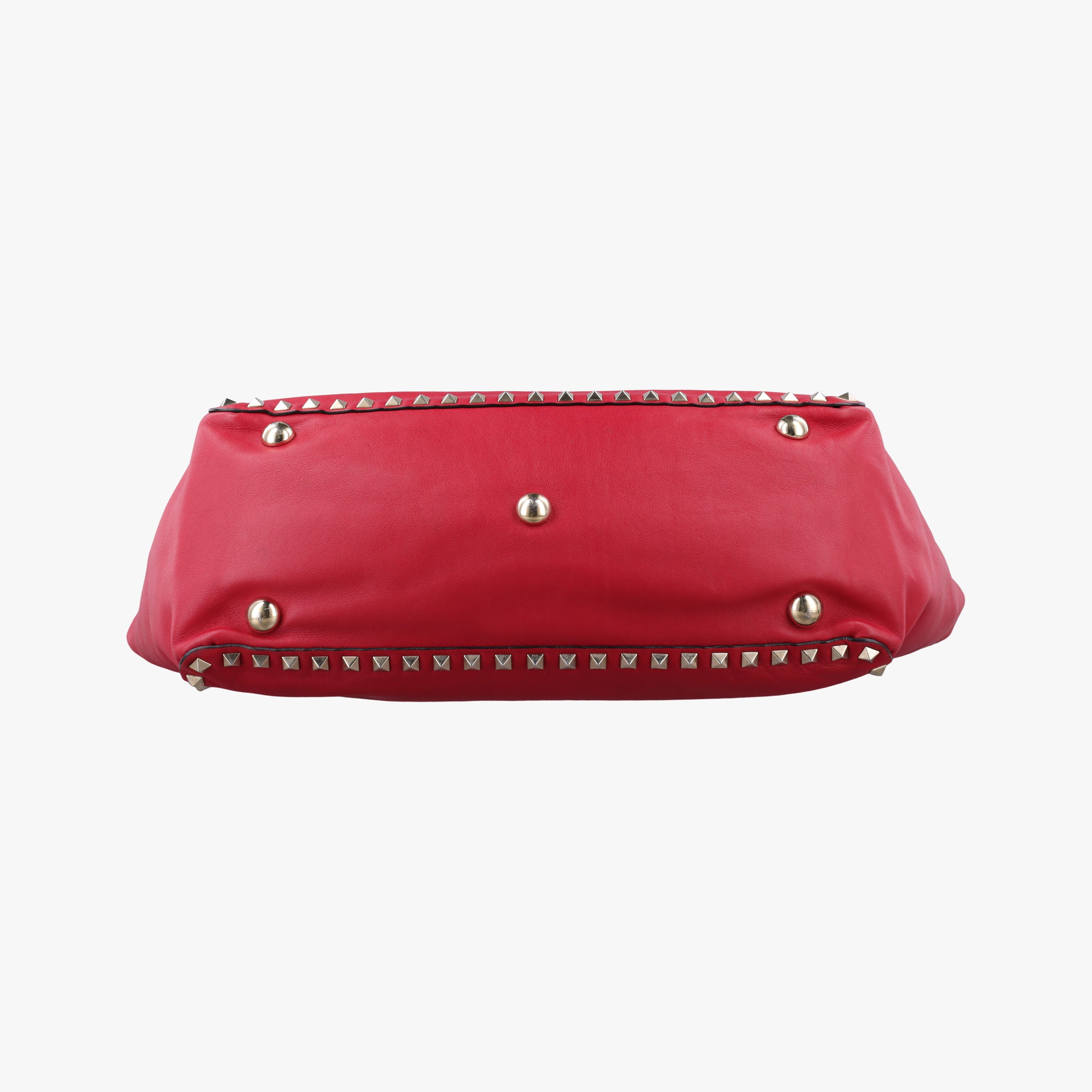 Vintage Valentino Rockstud Red Leather  shoulderbag | stylenewstar