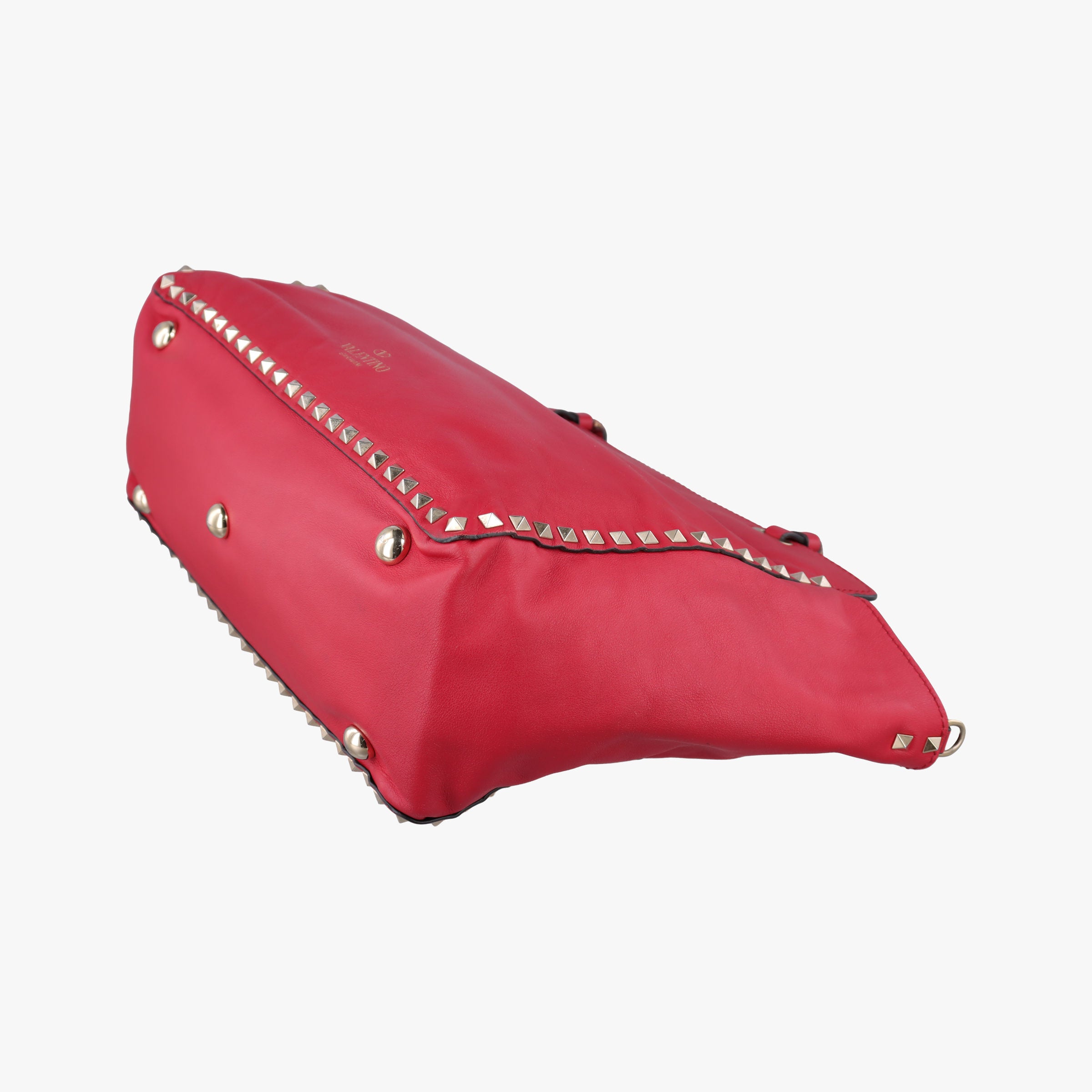 Vintage Valentino Rockstud Red Leather  shoulderbag | stylenewstar