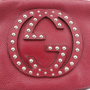 Pre-owned Gucci Soho Burgundy Leather 308364 shoulderbag | stylenewstar