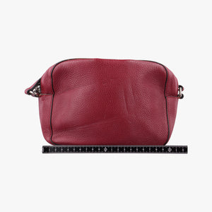 Pre-owned Gucci Soho Burgundy Leather 308364 shoulderbag | stylenewstar
