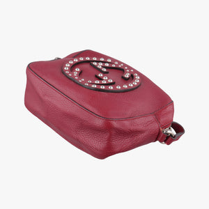 Pre-owned Gucci Soho Burgundy Leather 308364 shoulderbag | stylenewstar