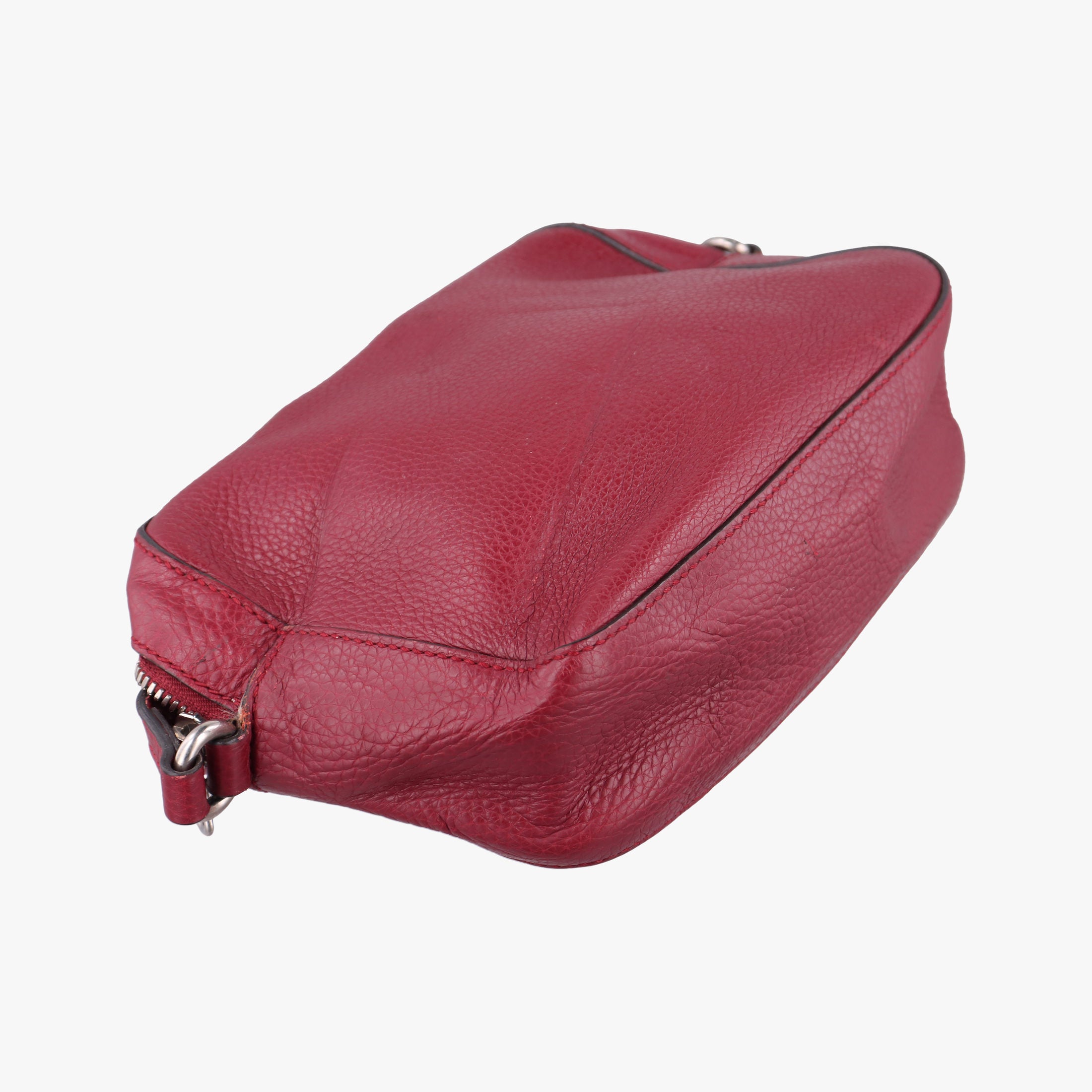 Pre-owned Gucci Soho Burgundy Leather 308364 shoulderbag | stylenewstar