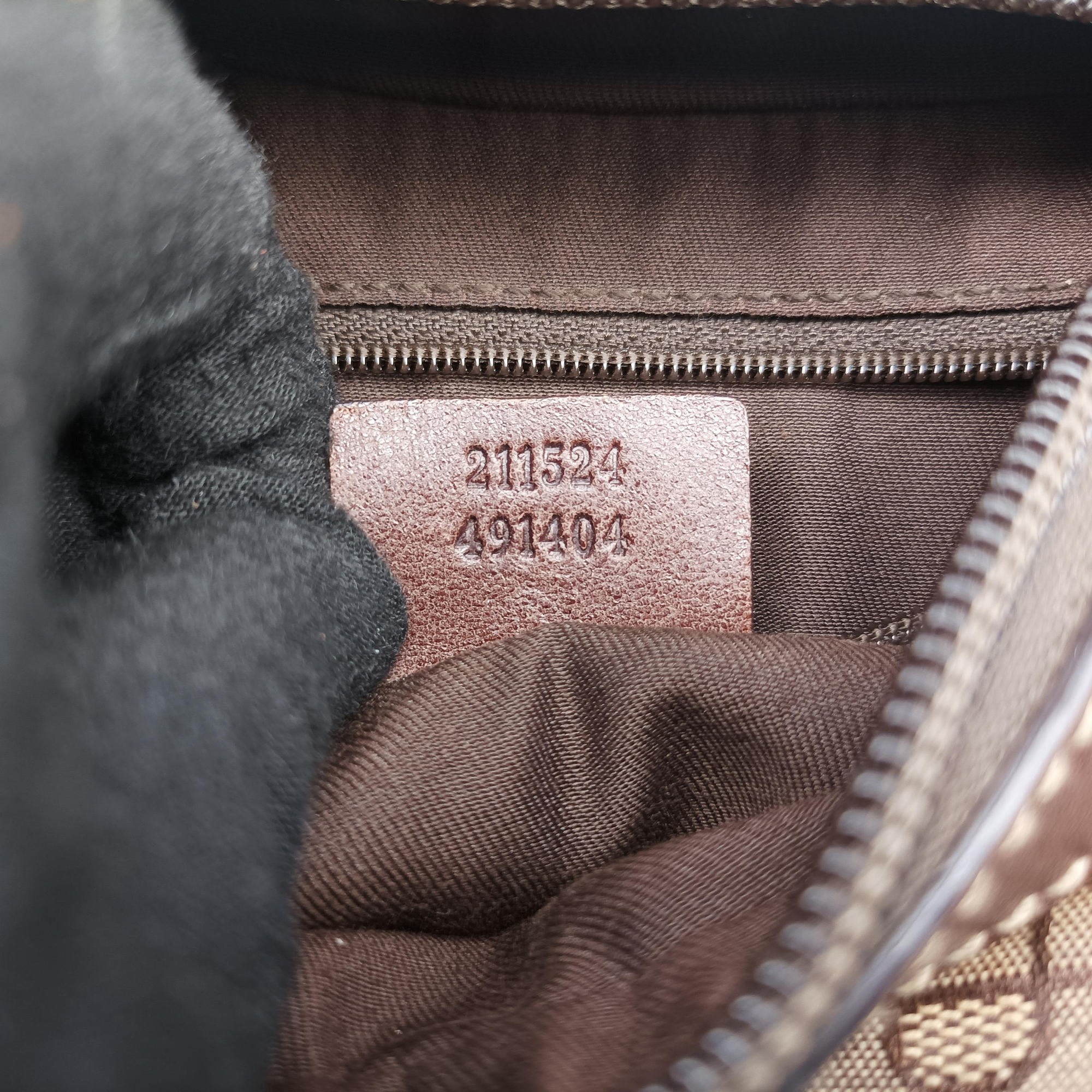 Vintage Gucci Horsebit print hobo Brown Canvas×Leather 211524 handbag | stylenewstar