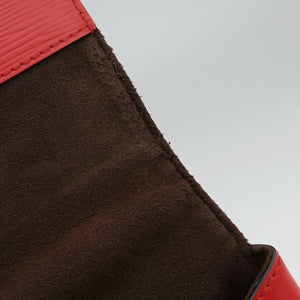 Pre-owned Louis Vuitton Cluny PM Red Epi M41333 shoulderbag | stylenewstar