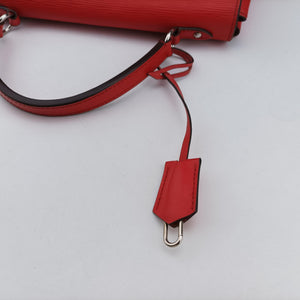 Pre-owned Louis Vuitton Cluny PM Red Epi M41333 shoulderbag | stylenewstar