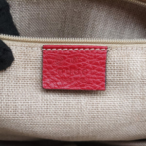Secondhand Gucci interlocking G Charmy Red Leather 449659 shoulderbag | stylenewstar