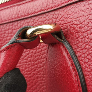 Secondhand Gucci interlocking G Charmy Red Leather 449659 shoulderbag | stylenewstar