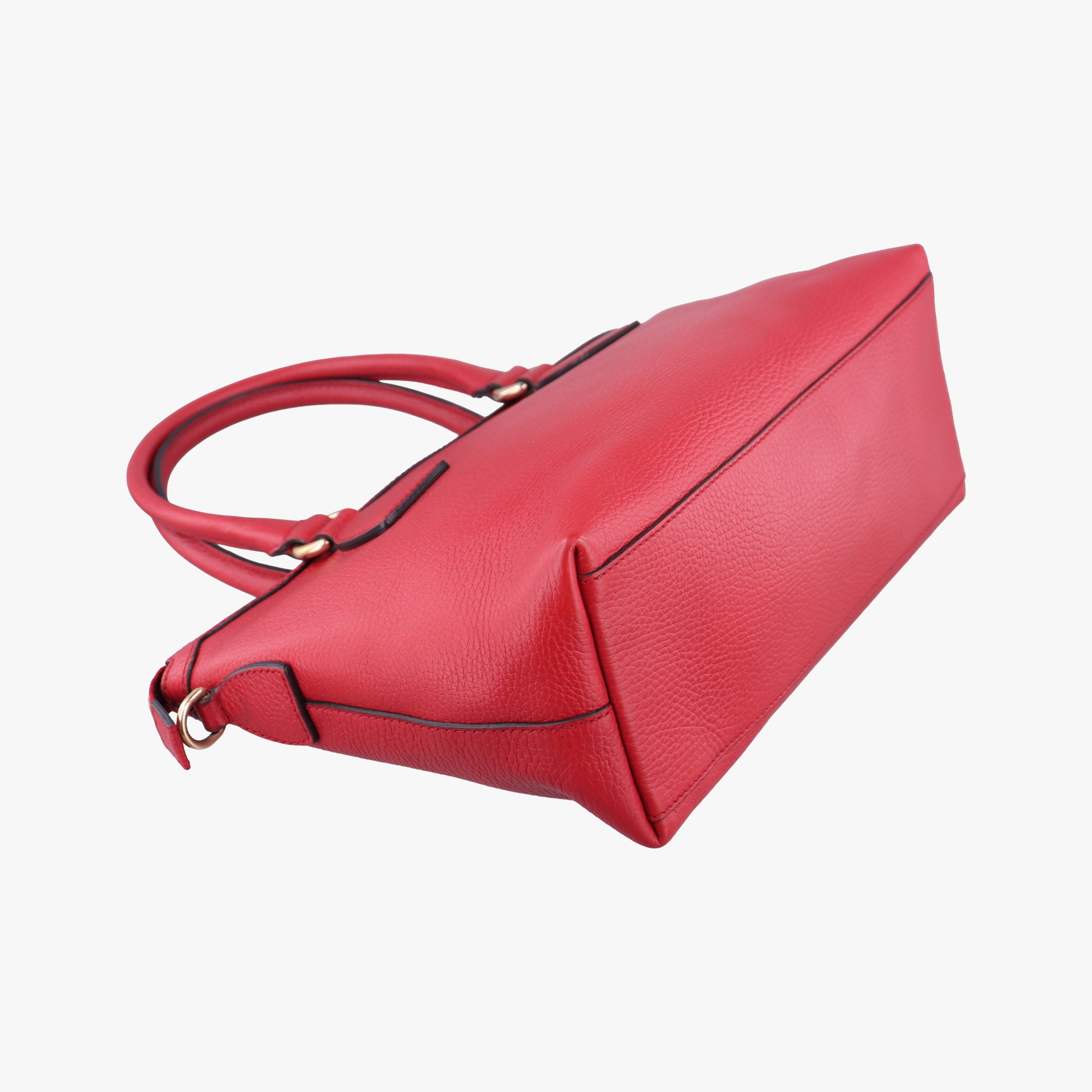 Secondhand Gucci interlocking G Charmy Red Leather 449659 shoulderbag | stylenewstar