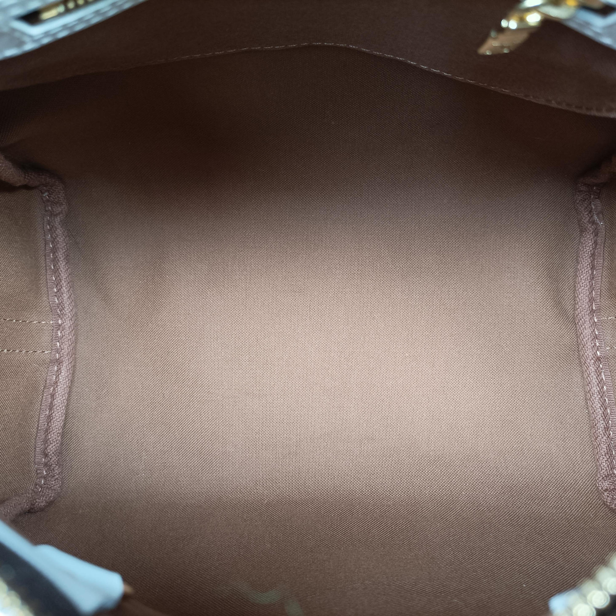Secondhand Louis Vuitton Speedy Bandouliere 25 brown×white Monogram Canvas×calf leather M20754 shoulderbag | stylenewstar