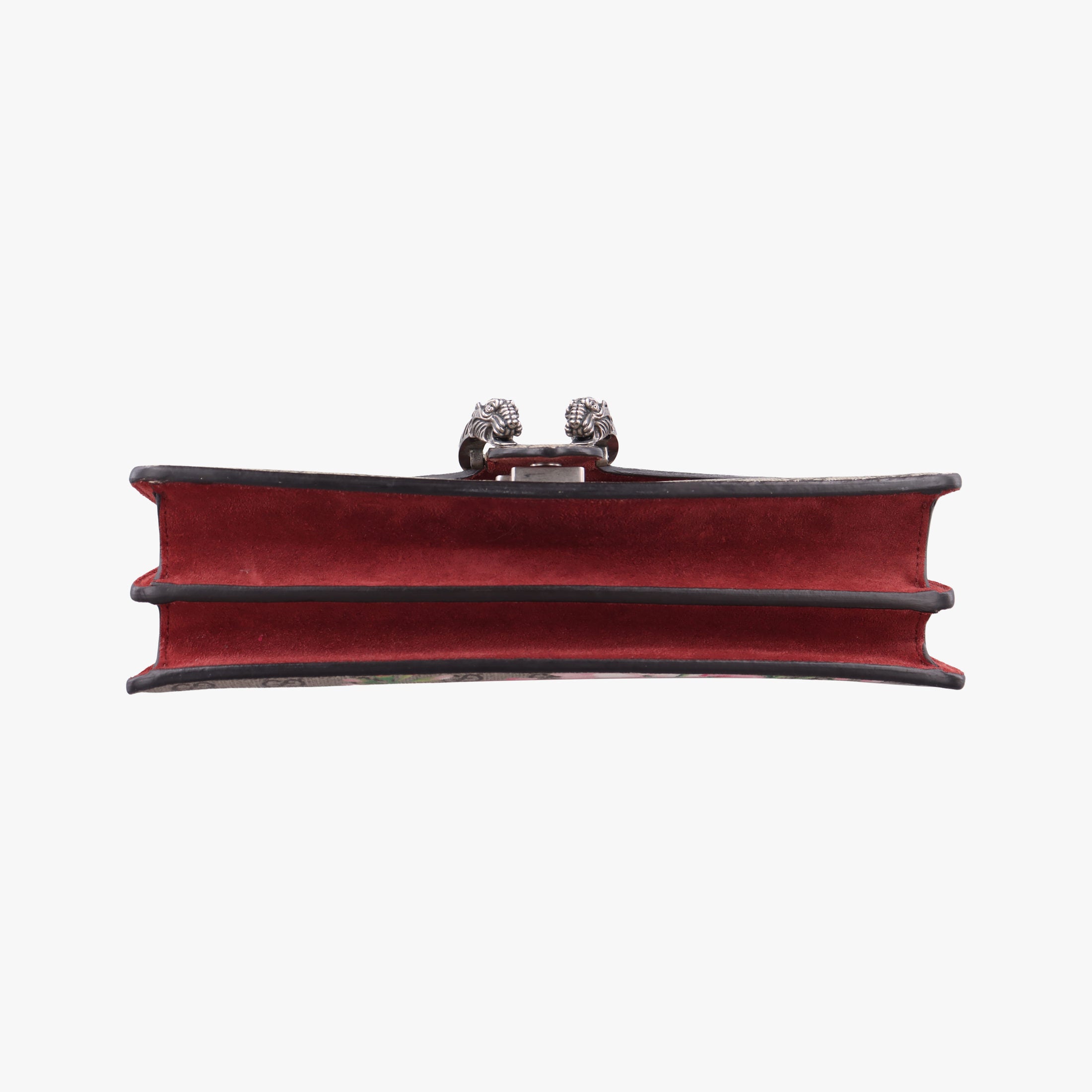 Pre-owned Gucci Dionysus Beige×Red×Multicolour PVC coated canvas × suede 400249 shoulderbag | stylenewstar