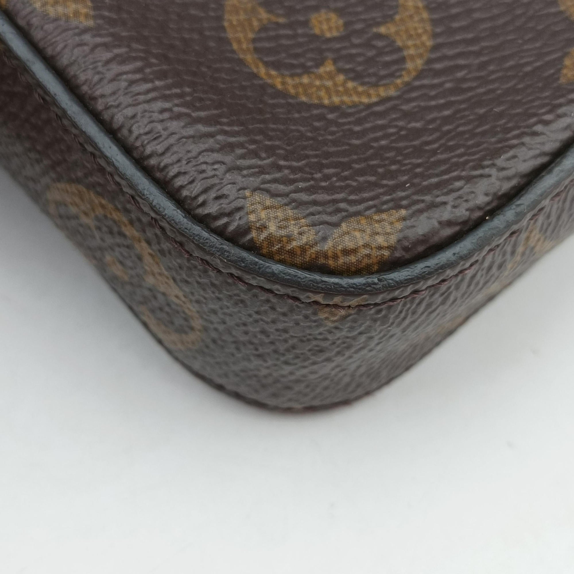 Pre-owned Louis Vuitton Pochette Felicie Brown Monogram Canvas M61276 shoulderbag | stylenewstar