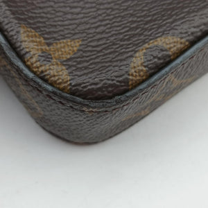 Pre-owned Louis Vuitton Pochette Felicie Brown Monogram Canvas M61276 shoulderbag | stylenewstar