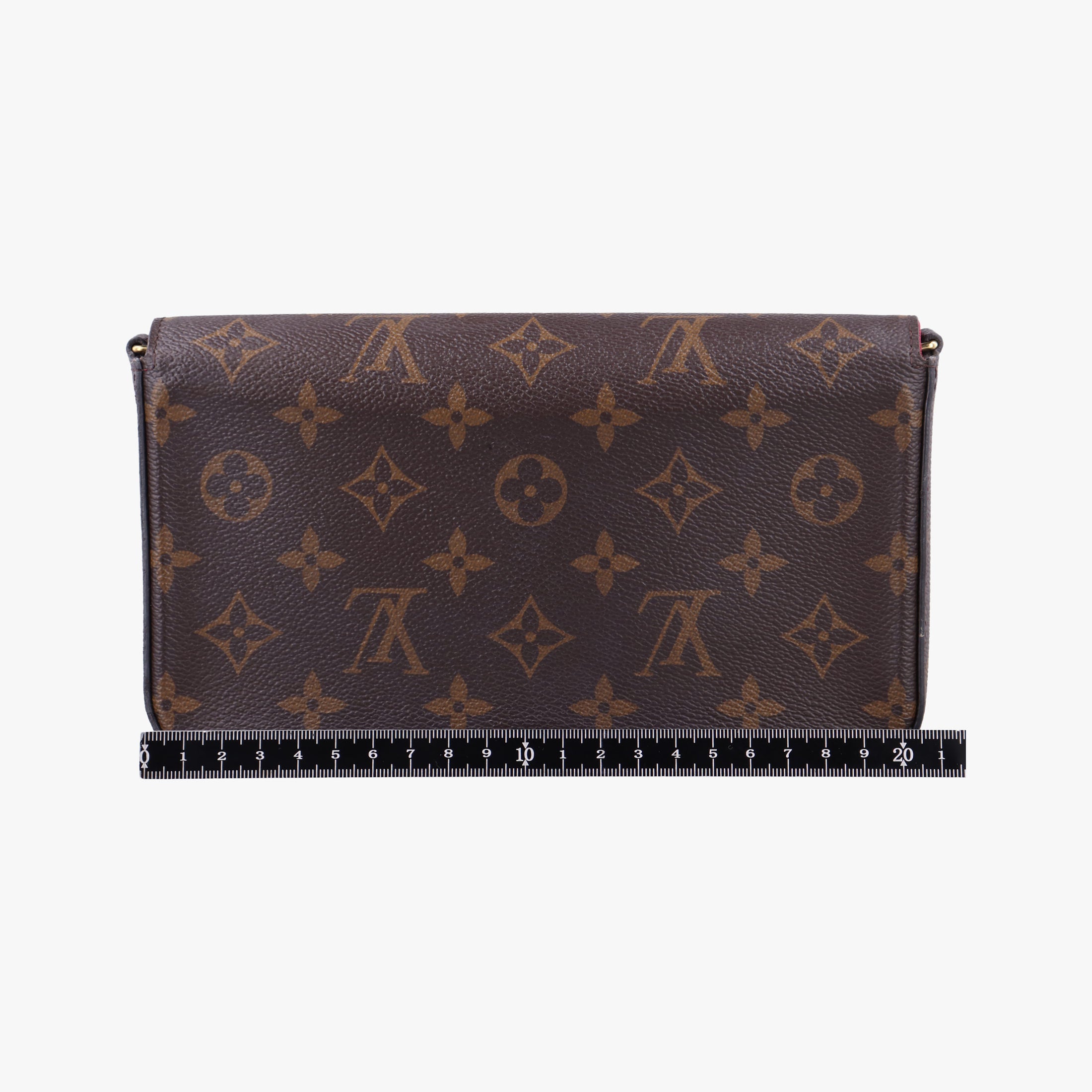 Pre-owned Louis Vuitton Pochette Felicie Brown Monogram Canvas M61276 shoulderbag | stylenewstar
