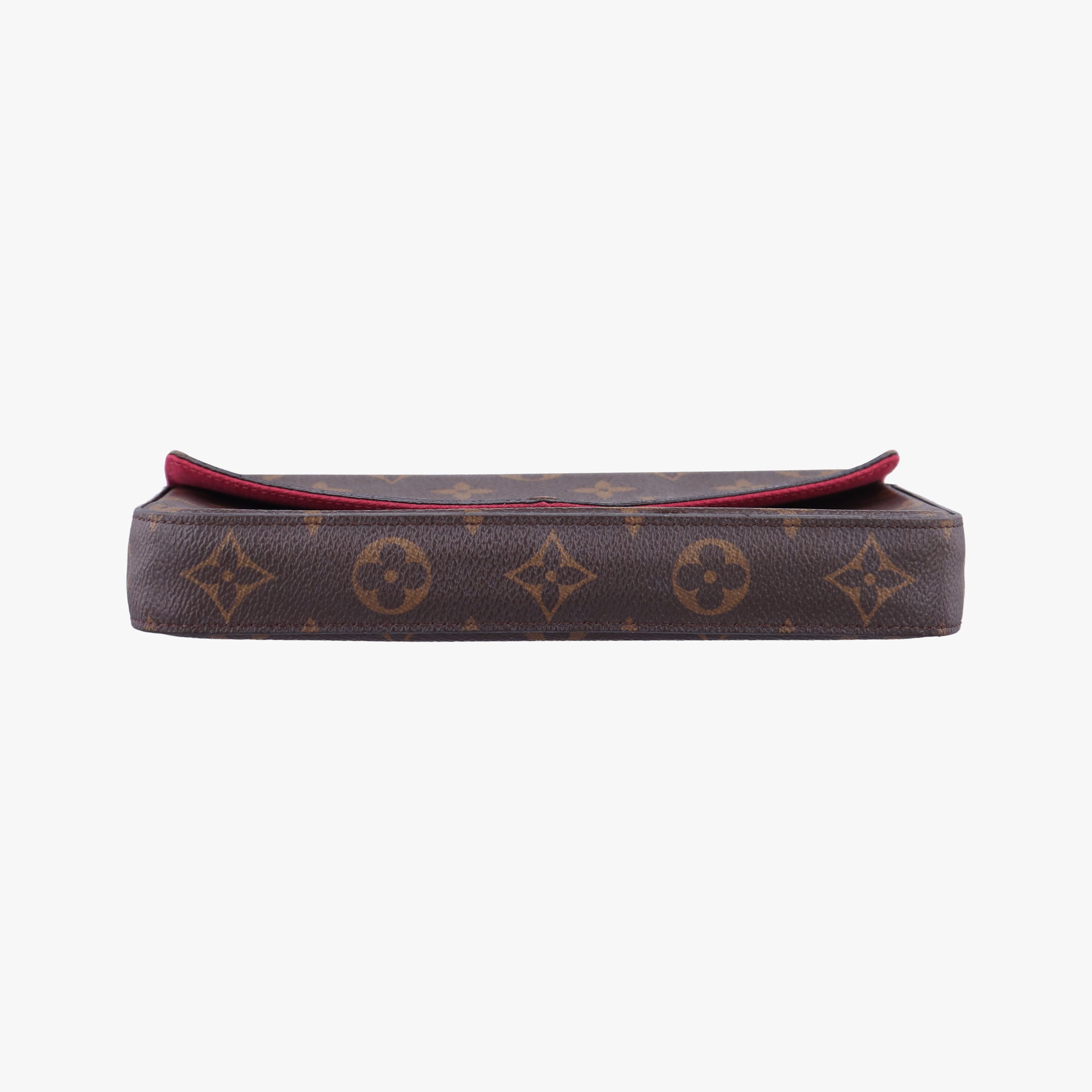 Pre-owned Louis Vuitton Pochette Felicie Brown Monogram Canvas M61276 shoulderbag | stylenewstar