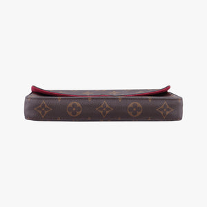 Pre-owned Louis Vuitton Pochette Felicie Brown Monogram Canvas M61276 shoulderbag | stylenewstar