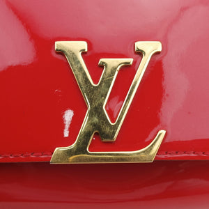 Pre-owned Louis Vuitton Louise PM CERISE Vernis M64550 shoulderbag | stylenewstar