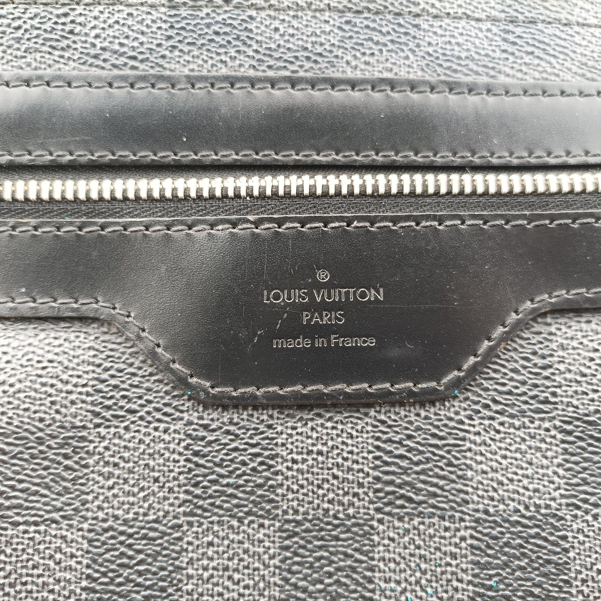 Pre-owned Louis Vuitton DANIEL MM Noir Damier Graphite N58029 shoulderbag | stylenewstar
