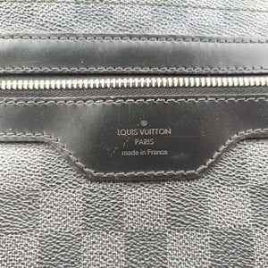Pre-owned Louis Vuitton DANIEL MM Noir Damier Graphite N58029 shoulderbag | stylenewstar