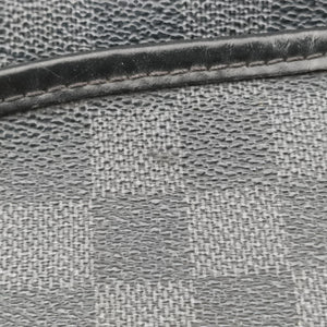 Pre-owned Louis Vuitton DANIEL MM Noir Damier Graphite N58029 shoulderbag | stylenewstar