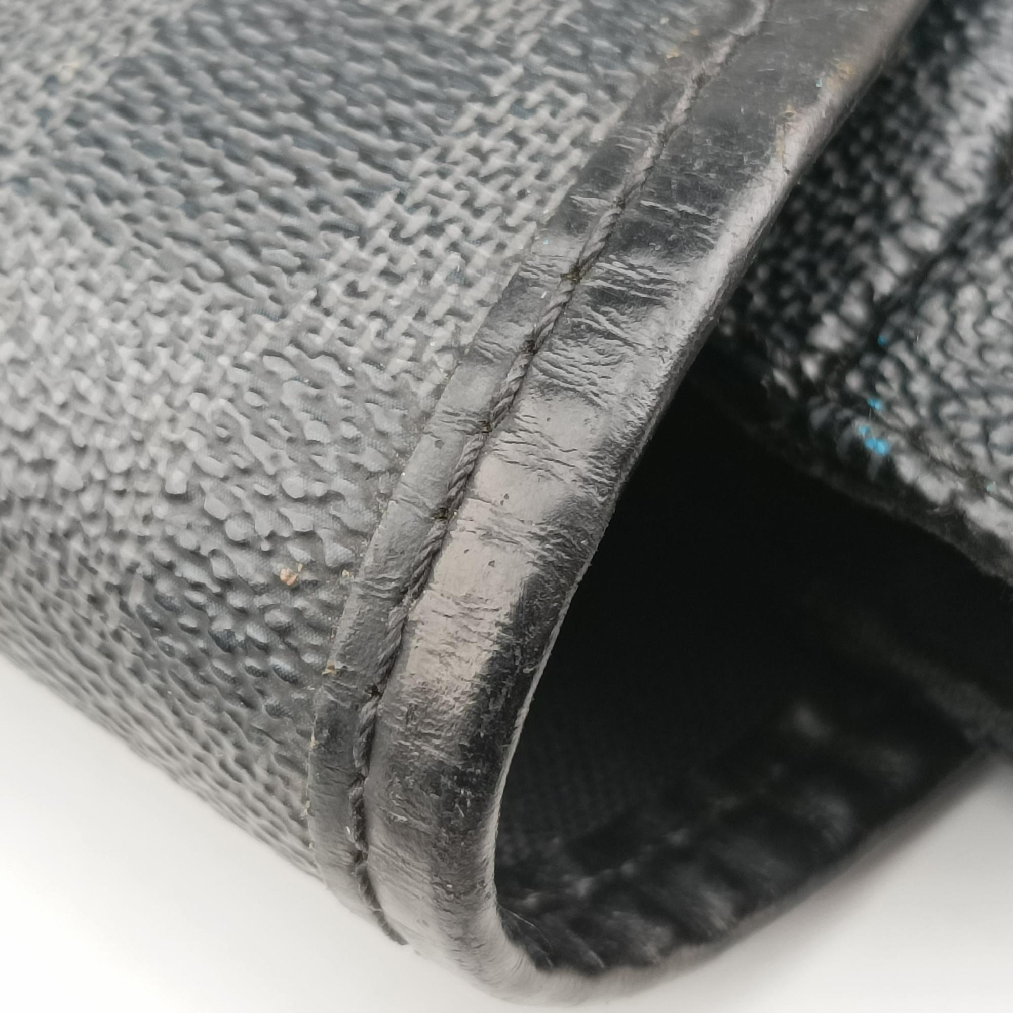 Pre-owned Louis Vuitton DANIEL MM Noir Damier Graphite N58029 shoulderbag | stylenewstar