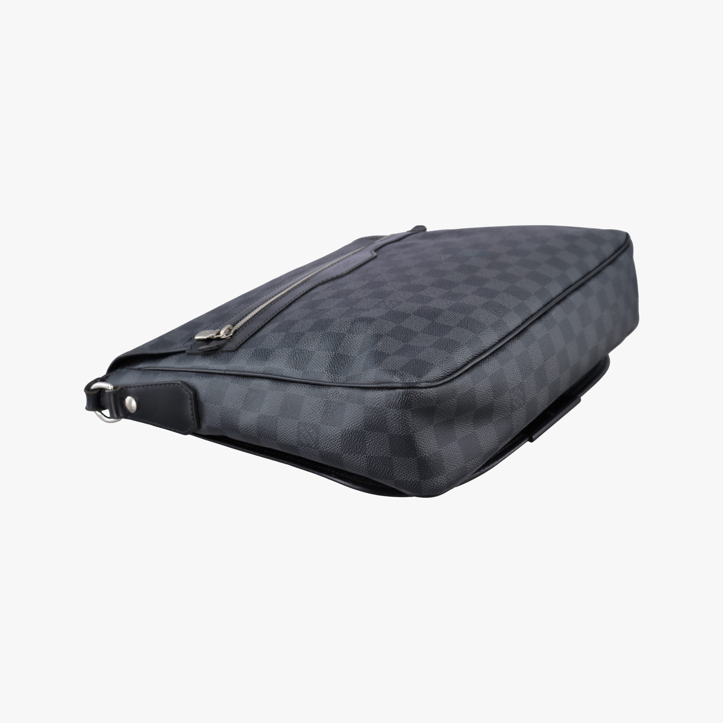 Pre-owned Louis Vuitton DANIEL MM Noir Damier Graphite N58029 shoulderbag | stylenewstar
