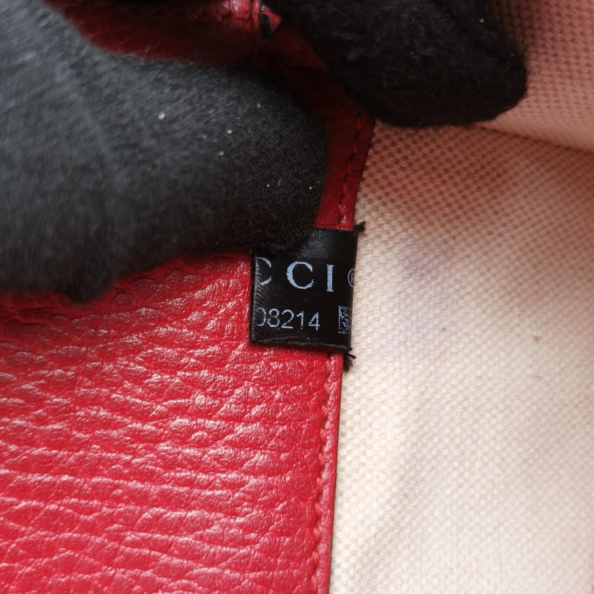 Pre-owned Gucci Dionysus Red Leather 499623 shoulderbag | stylenewstar