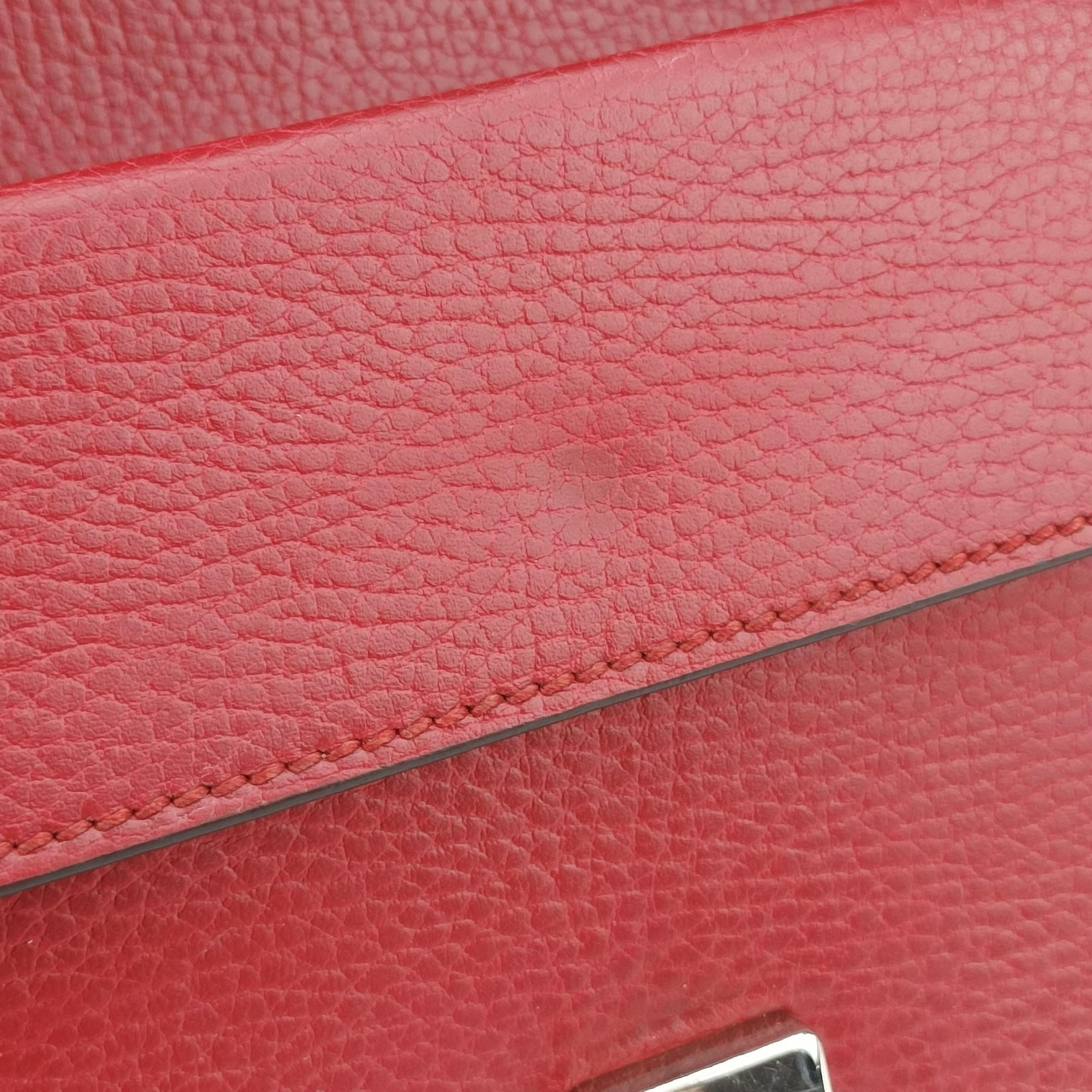 Pre-owned Gucci Dionysus Red Leather 499623 shoulderbag | stylenewstar