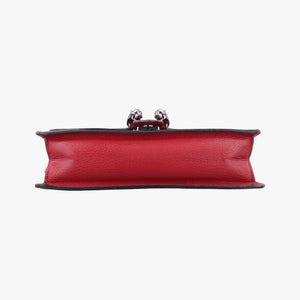 Pre-owned Gucci Dionysus Red Leather 499623 shoulderbag | stylenewstar