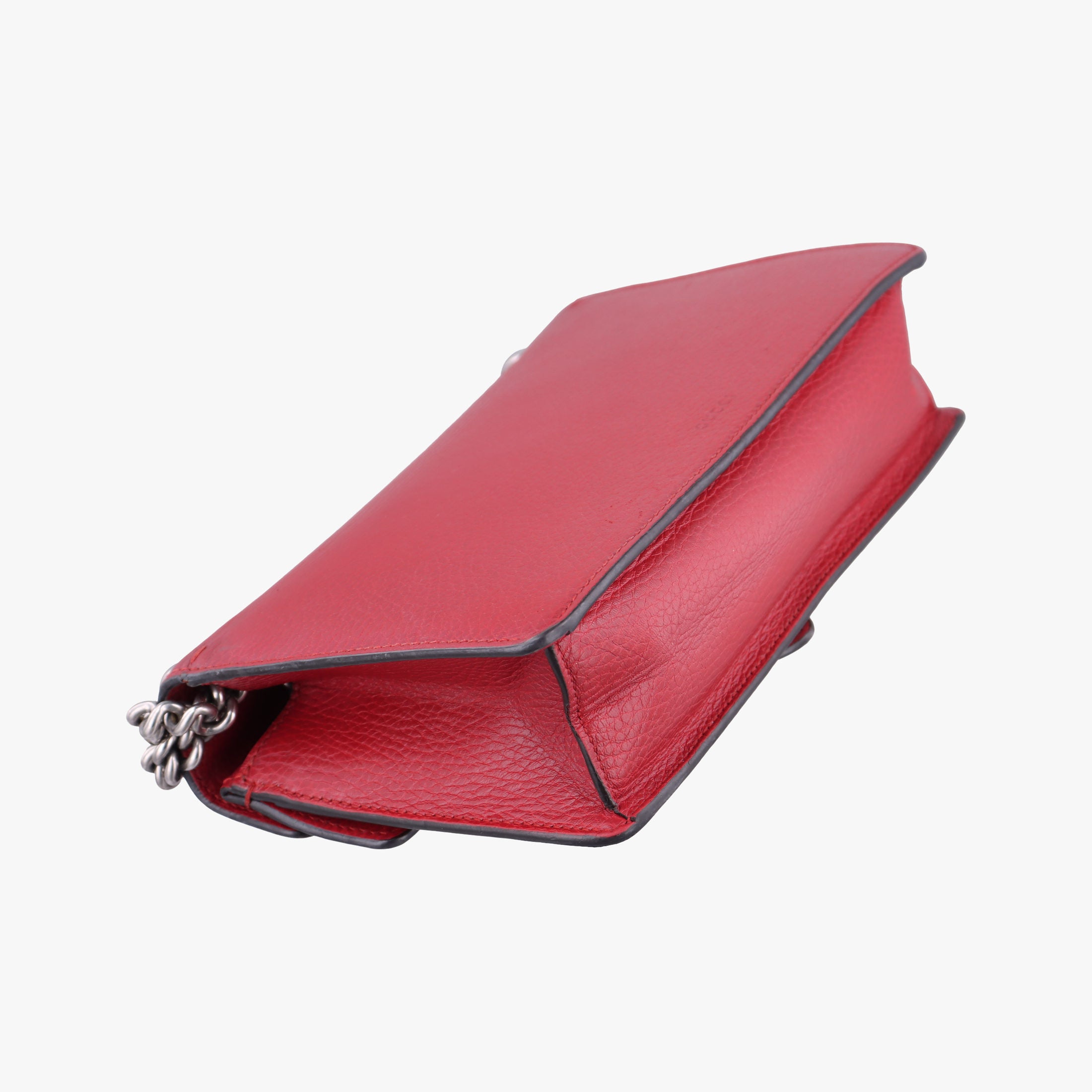 Pre-owned Gucci Dionysus Red Leather 499623 shoulderbag | stylenewstar